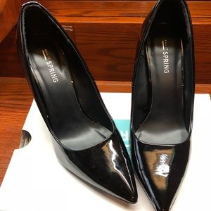 Call it Spring Black Heels